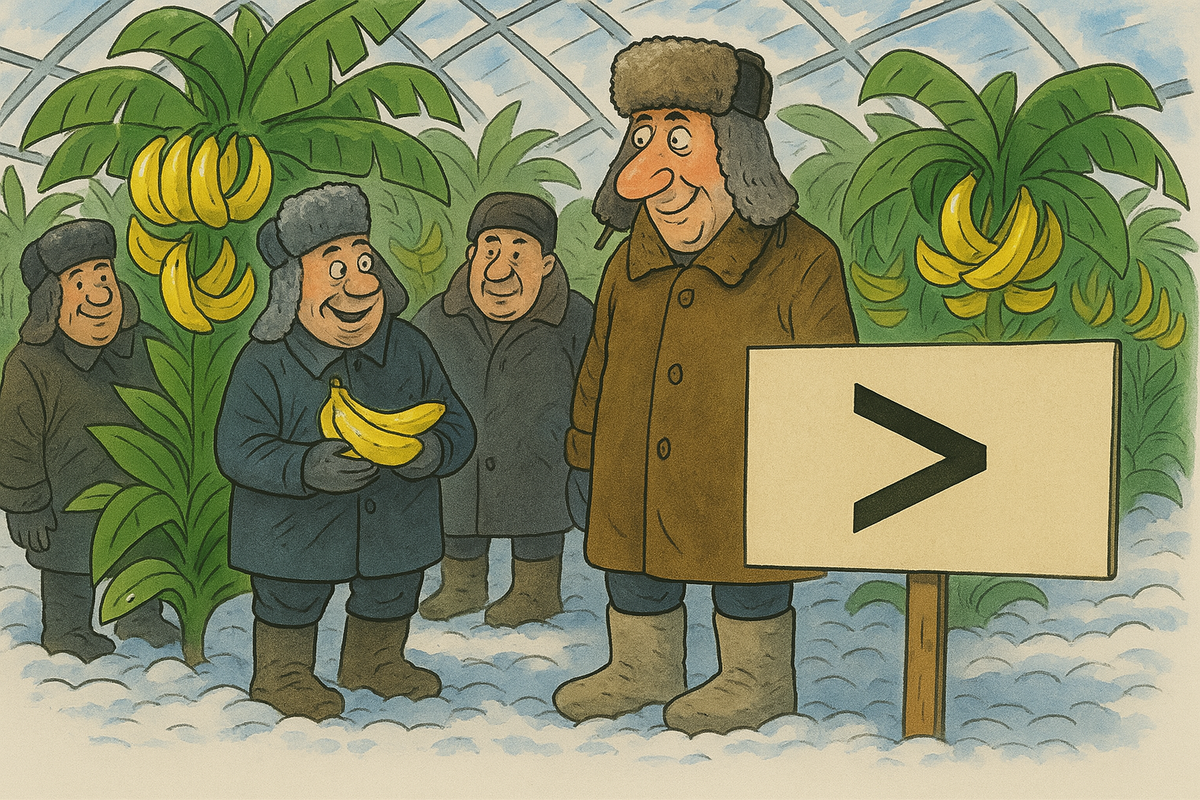 Тепличное чудо: Россия объявила бананы своими. Шутка? Нет