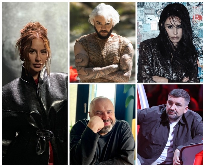 ANNA ASTI, Филипп Киркоров, Zivert, Максим Фадеев, Баста