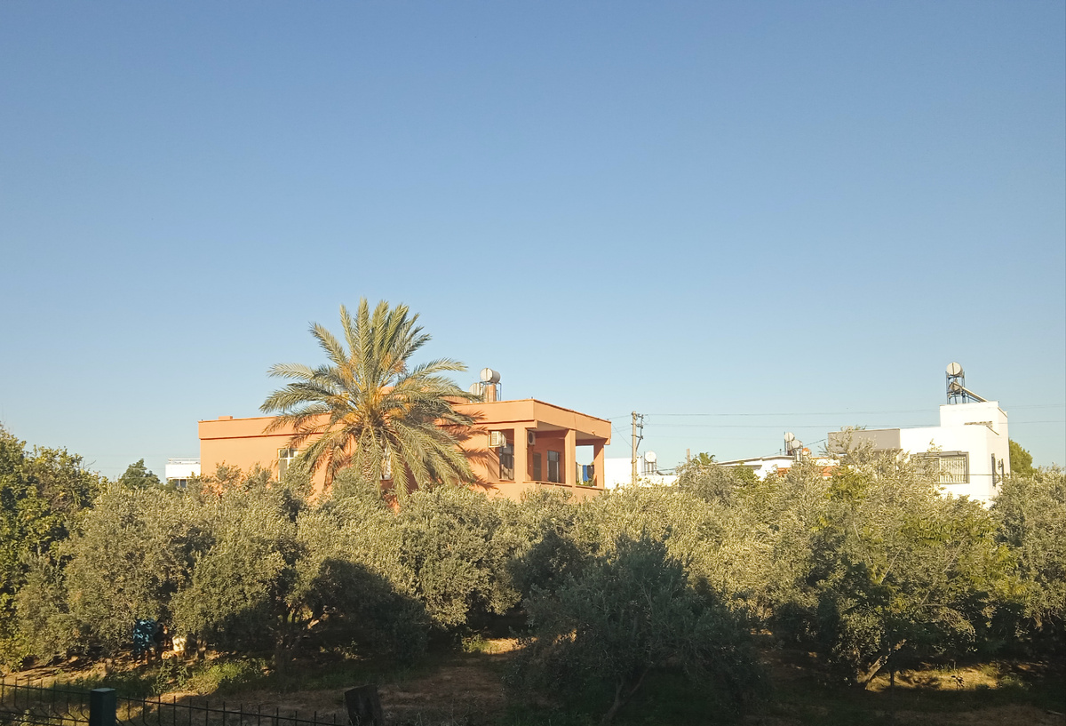 Такой вид с площадки перед моим домом в Турции