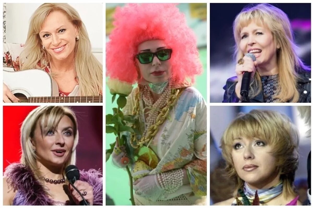    Наталия Гулькина, Жанна Агузарова, Ольга Кормухина, Татьяна Овсиенко, Алена Апина.