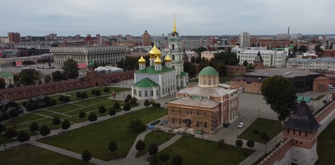 Тула. Мемориал Героям Неба Отечества. Тульский Кремль. Тульская Набережная. Индустриальный центр «Октава». Парк "Патриот"