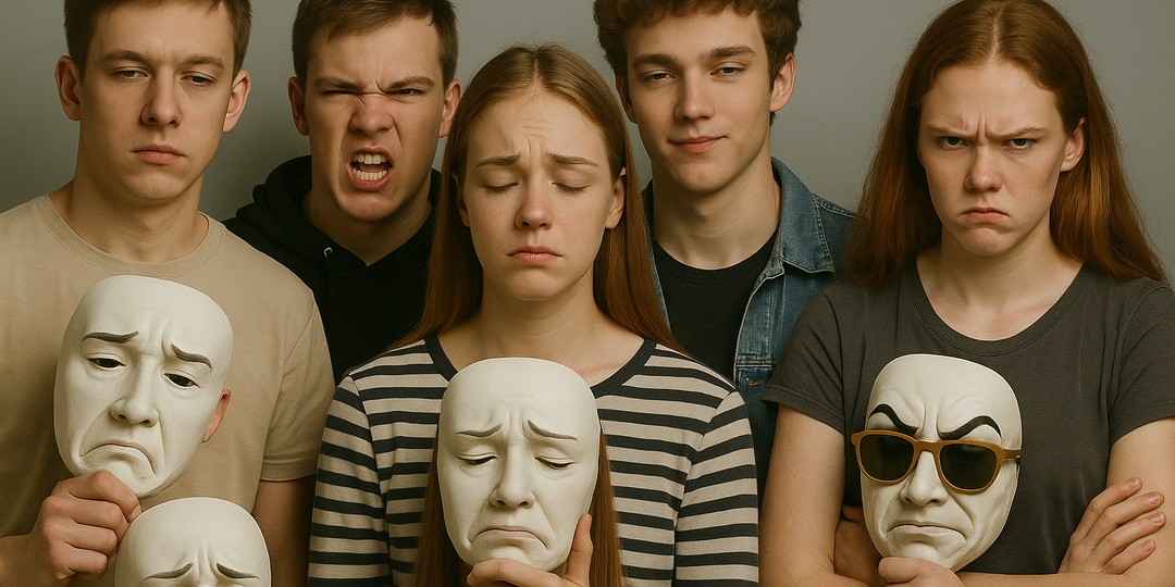 🎭 «Почему он такой?» — Маски подростков и как с ними работать с помощью искусства