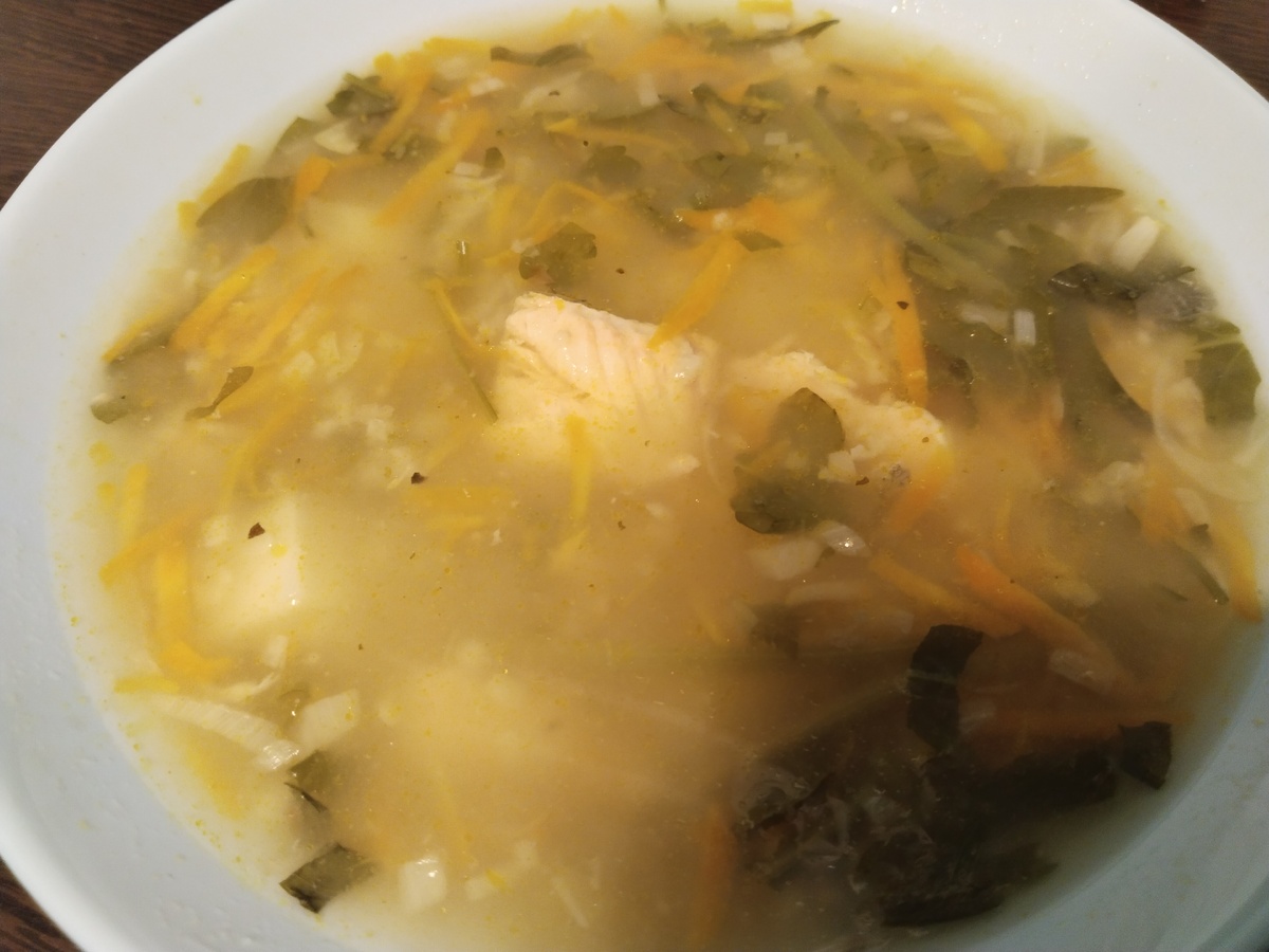 Рыбный суп из консервов