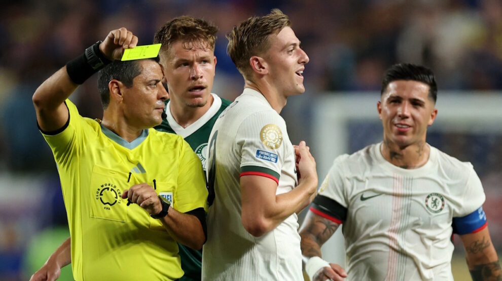    «Челси» победил «Палмейрас» в полуфинале клубного чемпионата мира 2025 5 июля 2025 года. Фото: REUTERS