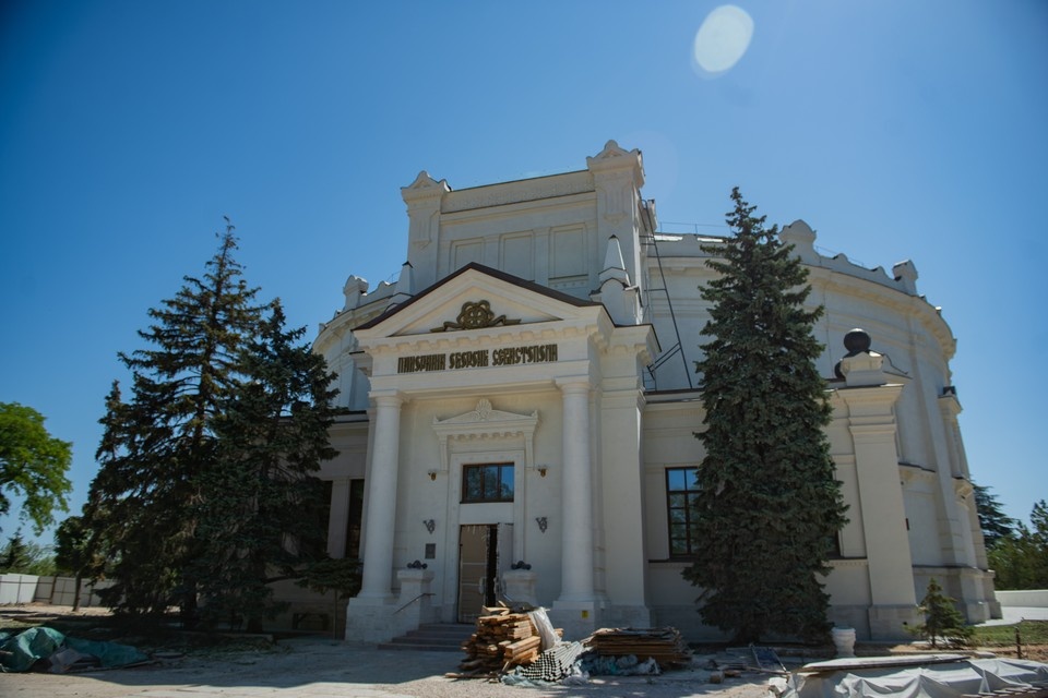    Здание Панорамы полностью отреставрировали Юлия Блоцкая