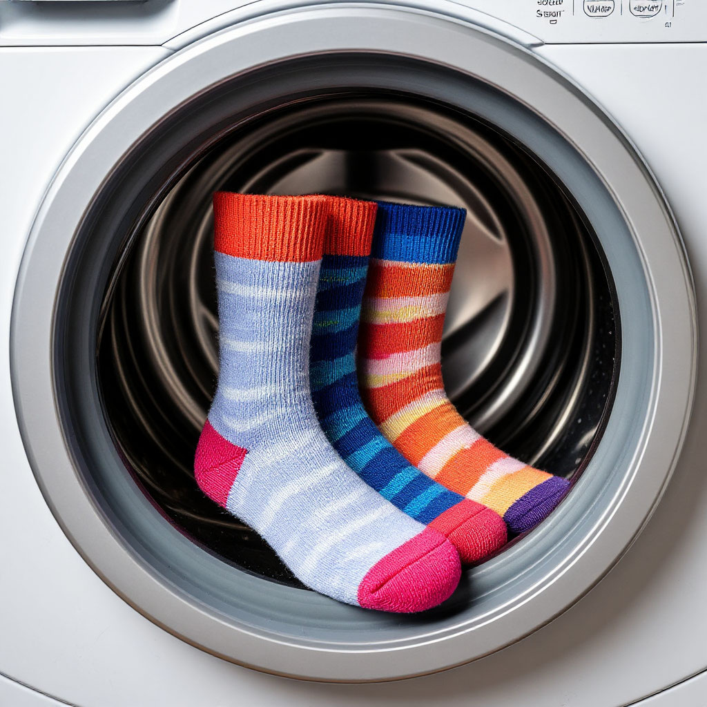 Носки в стиральной машине