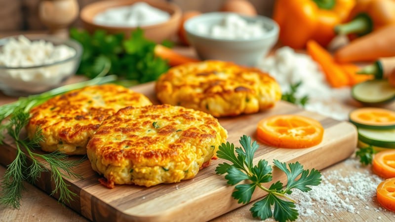 Овощные котлеты