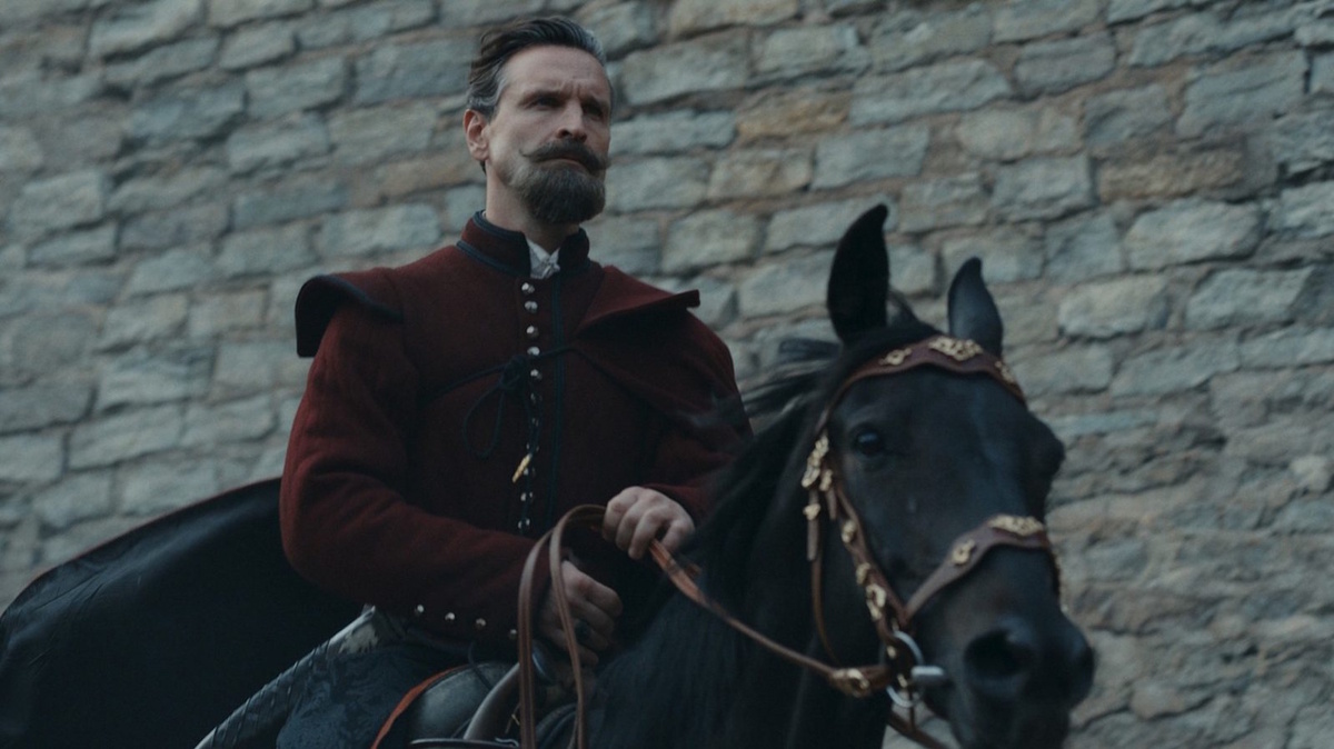 Эгмонт Окделл. Кадр из первого эпизода сериала Этерна