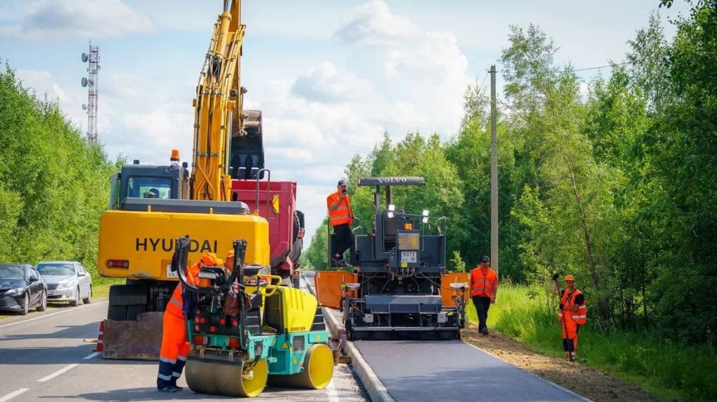    Губернатор Югры проинспектировал ход дорожных работ в Нягани и на региональных трассах