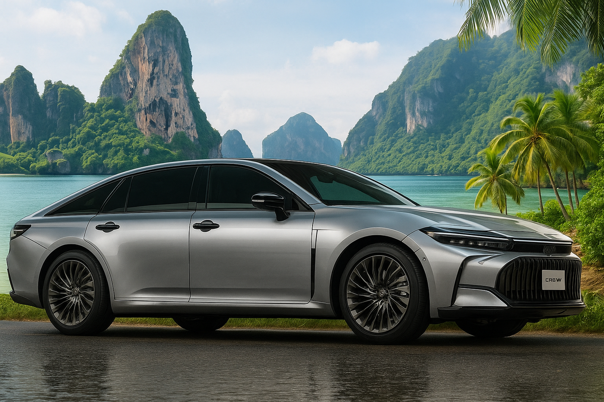 Новый Toyota Crown седан