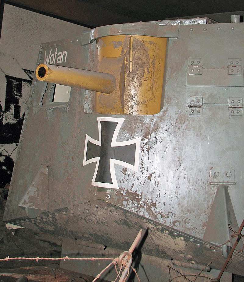 A7V был огромным. 