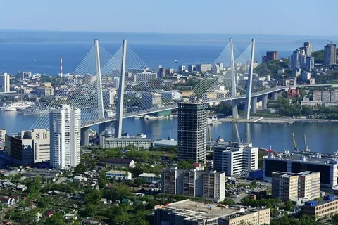 Владивосток. Изображение имеется в свободном доступе.