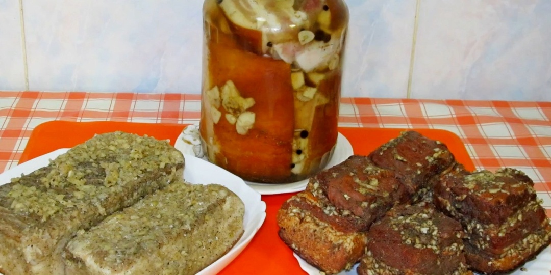 Лучший бутерброд в мире. Кусочек такого сала всегда должен быть в холодильнике.