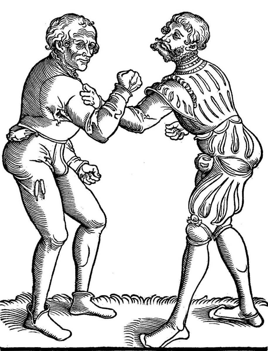 Рисунок немецкого фехтбука