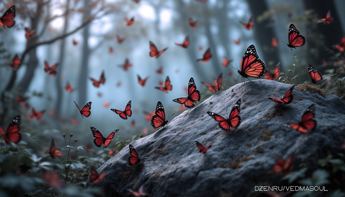 Авторское изображение @vedmasoul. Cгенерировано ИИ. Крадник счастья, порча, чистка