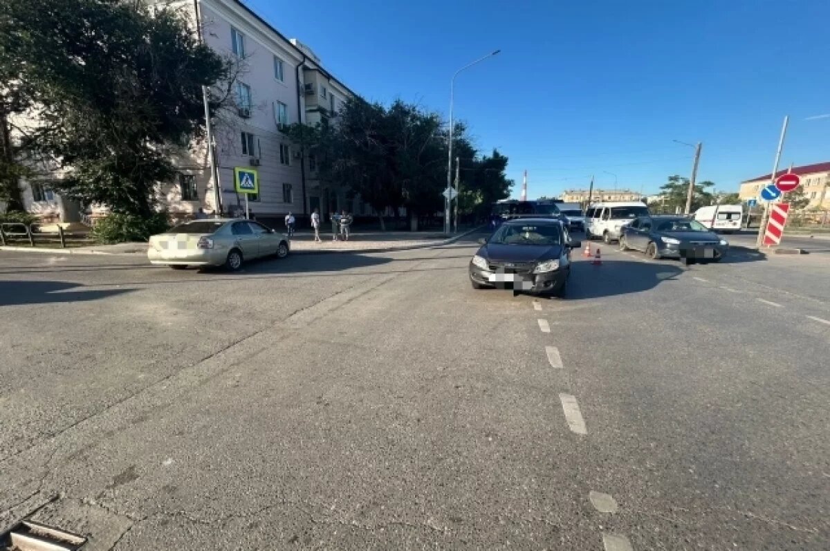    В Астрахани подросток пострадал в результате аварии