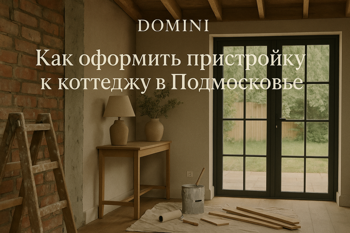    Как оформить пристройку к коттеджу в Подмосковье без проблем