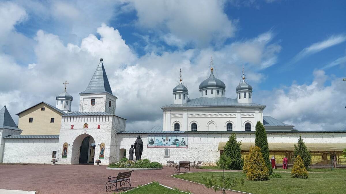 Свято-Георгиевский Мещовский монастырь  моё фото, июль 2025г.