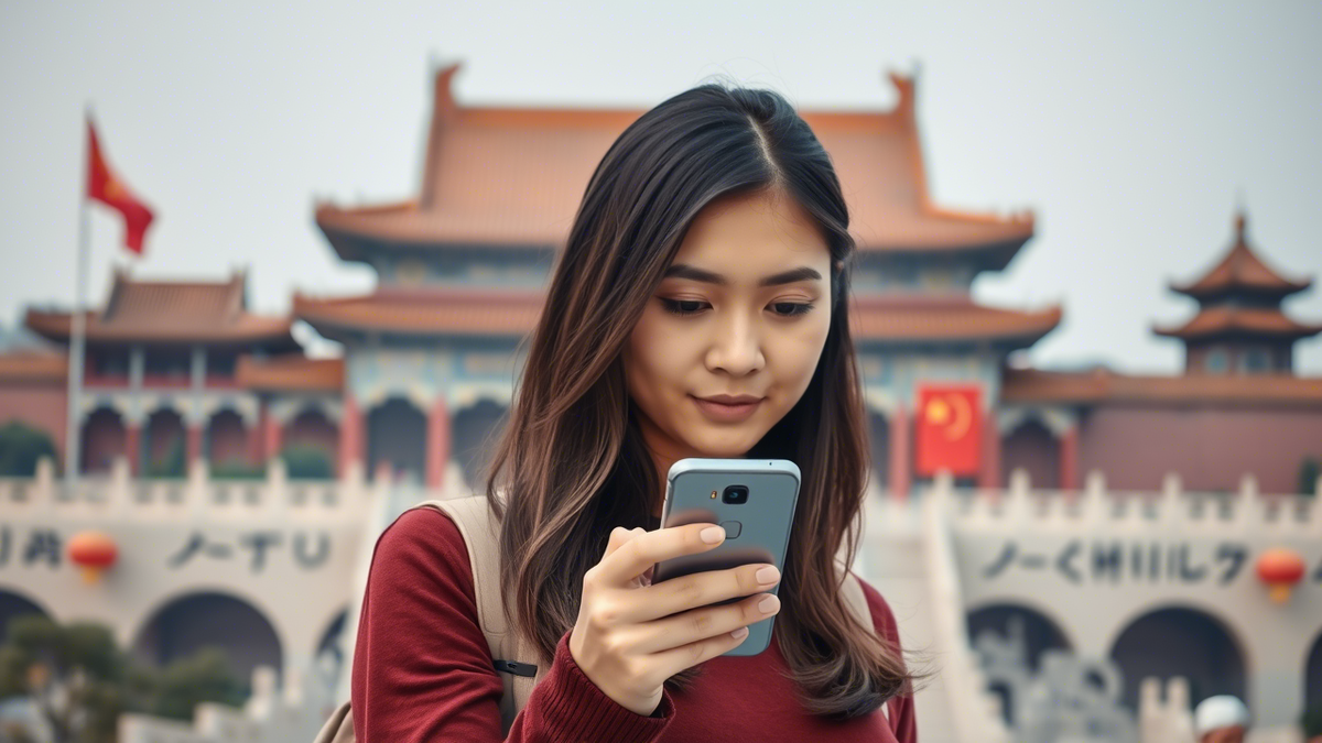 Мобильные операторы связи в аэропорту Китая
