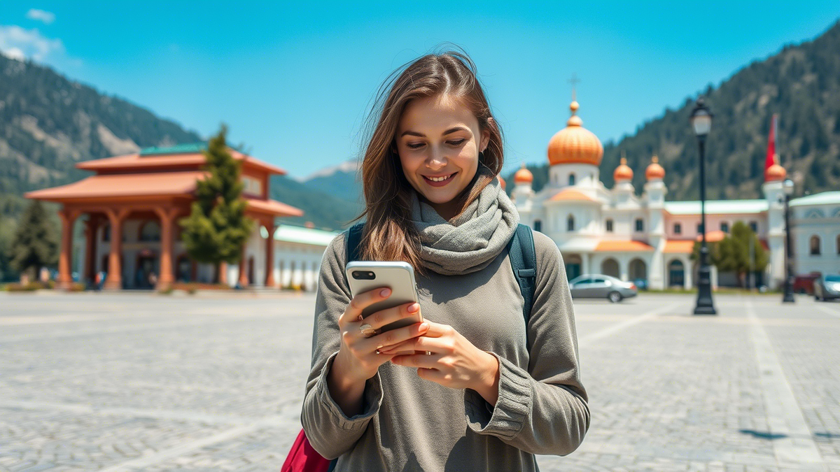 Мобильные операторы связи в аэропорту Киргизии