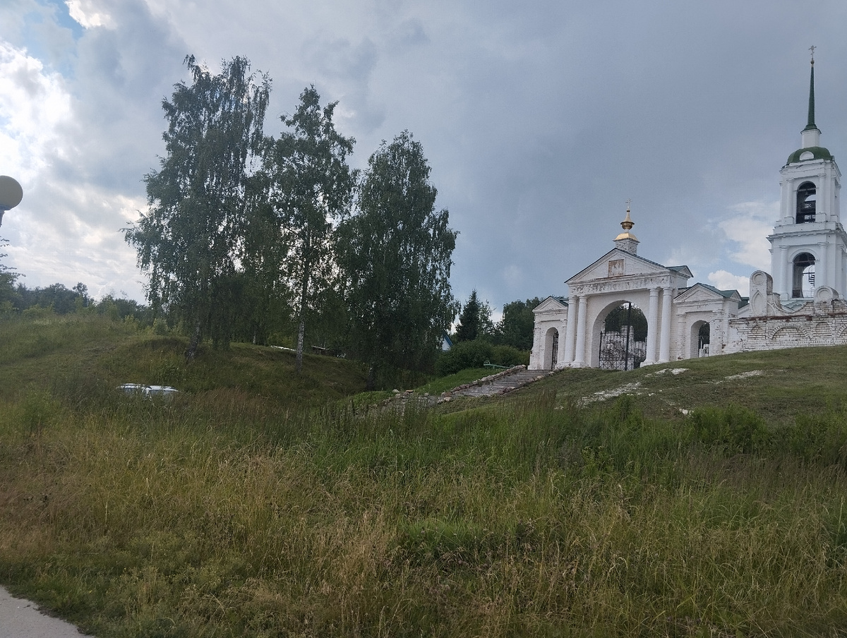 Я сфоткала эти 3 березы они мне очень понравились