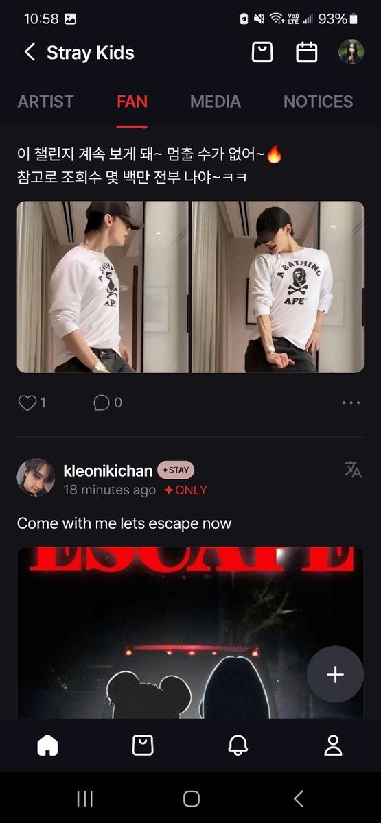 Сообщения Стэй пишут на самых разных языках мира