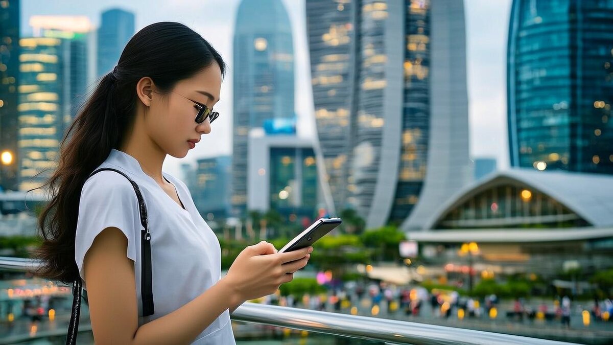 Мобильные операторы связи в аэропорту Сингапура