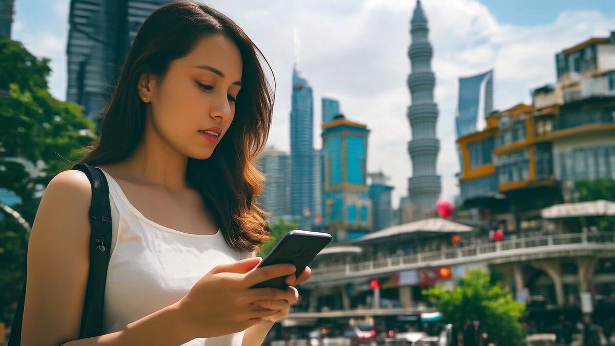  Мобильные операторы связи в аэропорту Малайзии