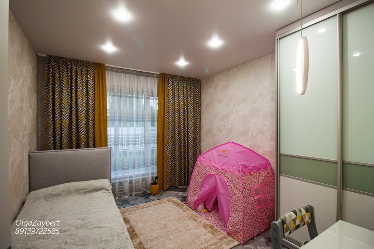 Детсккая комната в арендном доме. Коттеджный поселок Аист