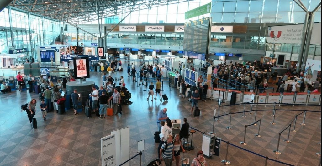 Мобильные операторы связи в аэропорту Финляндии

