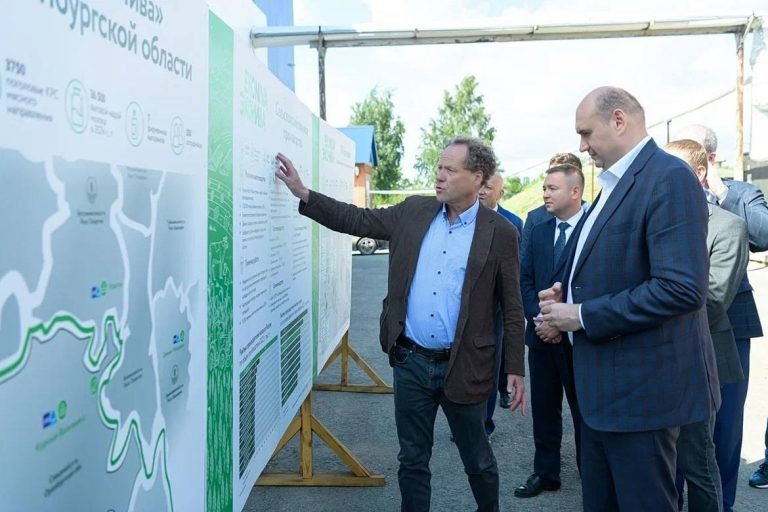    Евгений Солнцев обсудил вопросы сотрудничества с президентом группы компаний «ЭкоНива» Мария Чалкина