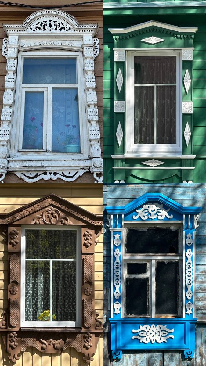 Суздальские наличники