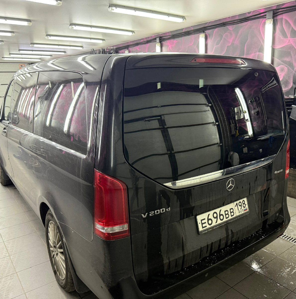 Тонировка минивэна тонирование авто в СПб