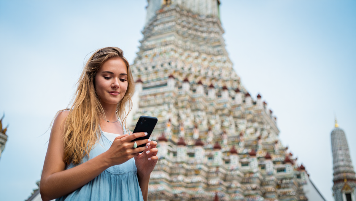 Мобильные операторы связи в аэропорту Бангкока

