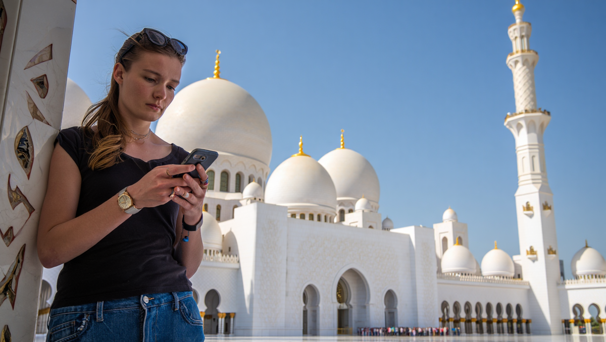  Мобильные операторы связи в аэропорту Абу-Даби
