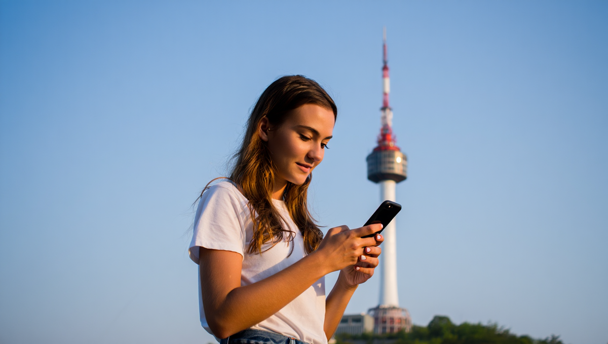 Мобильные операторы связи в аэропорту Сеула
