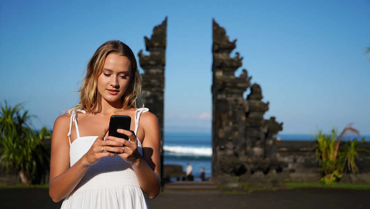 Мобильные операторы связи в аэропорту Бали
