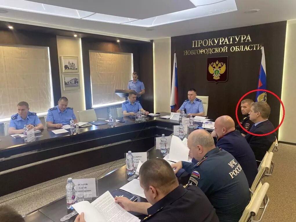 На совещании в Новгородской области (фото: пресс-служба прокуратуры Новгородской области)
