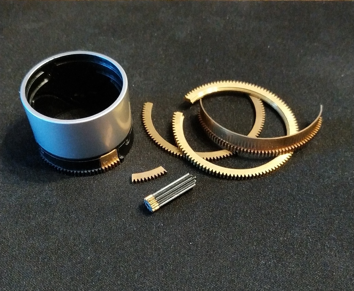 Это мои первые шестерни, сделанные для цифровых фотоаппаратов Kodak