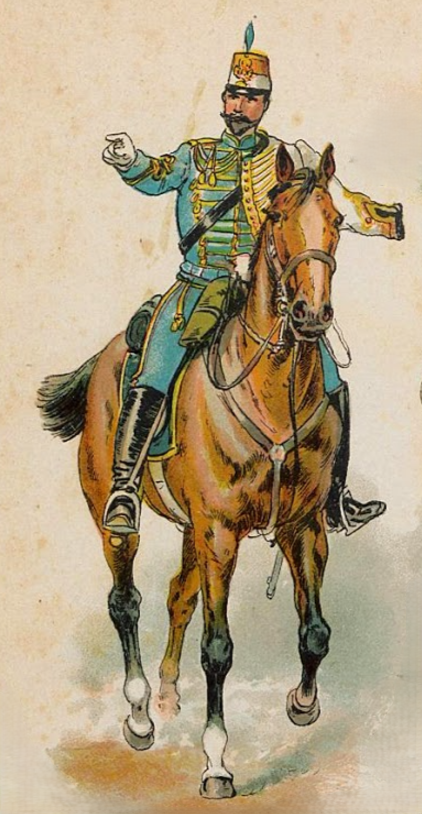Гусарский офицер "Husaren-Offizier"