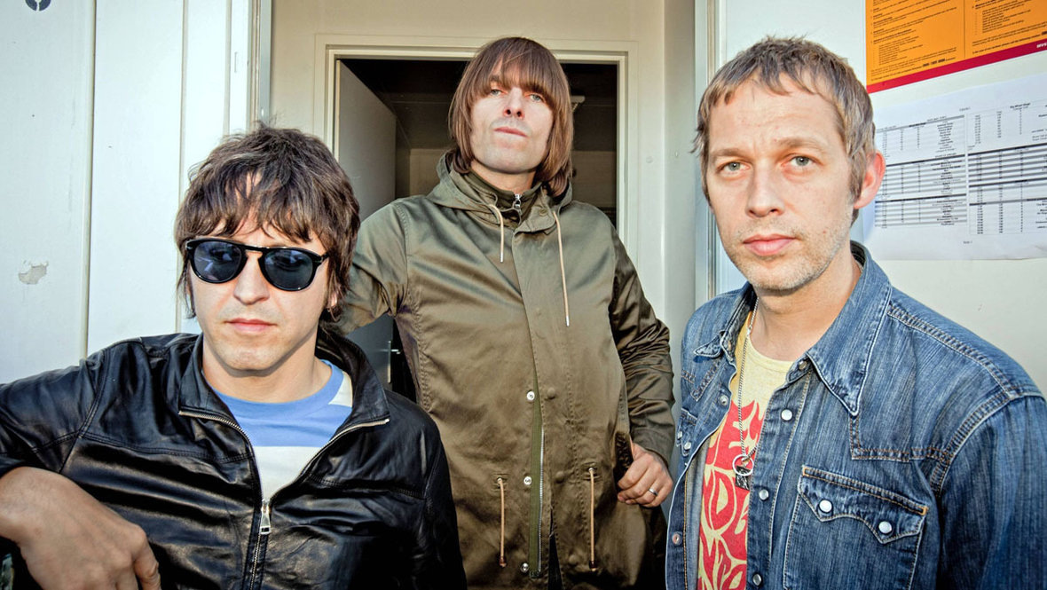    Джес Арчер, Лиам Галлахер и Энди Белл. Global Look Press