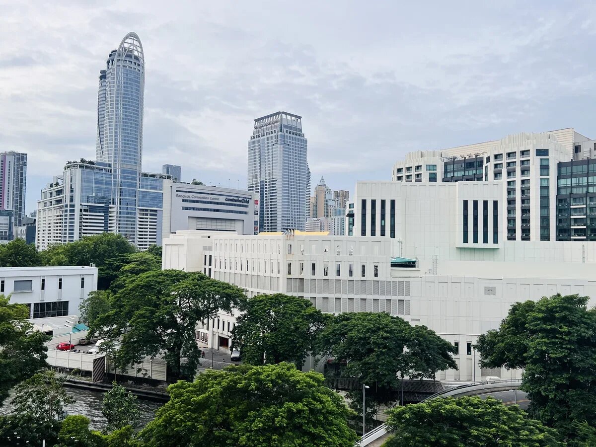    Отели в Бангкоке - на любой вкус и бюджет. Вид из отеля Chantrium Grand Bangkok 5*. Фото: АТОР