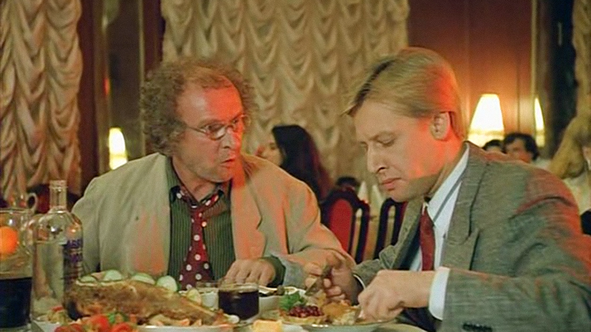 «На Дерибасовской хорошая погода, или На Брайтон-Бич опять идут дожди», к/с «Мосфильм», 1992, реж. Леонид Гайдай