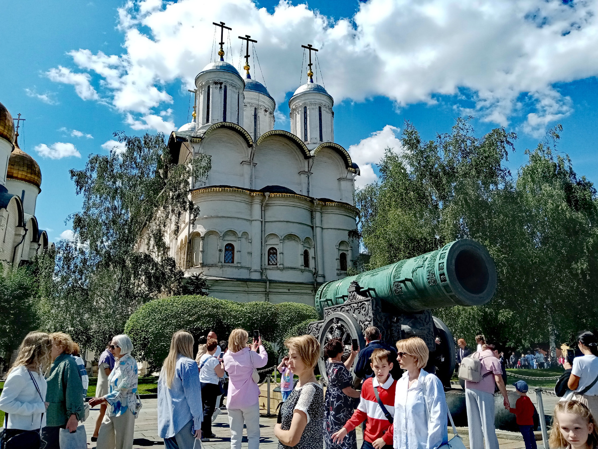 Царь-пушка (все фото автора) 