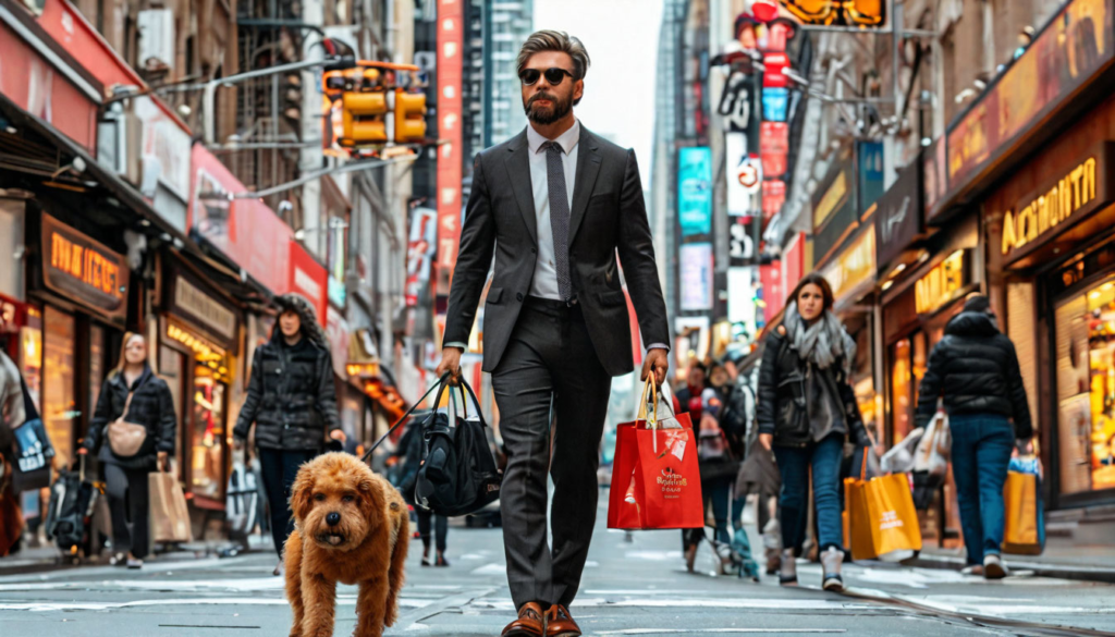    лайфхак_выгул_собак_во_время_распродаж