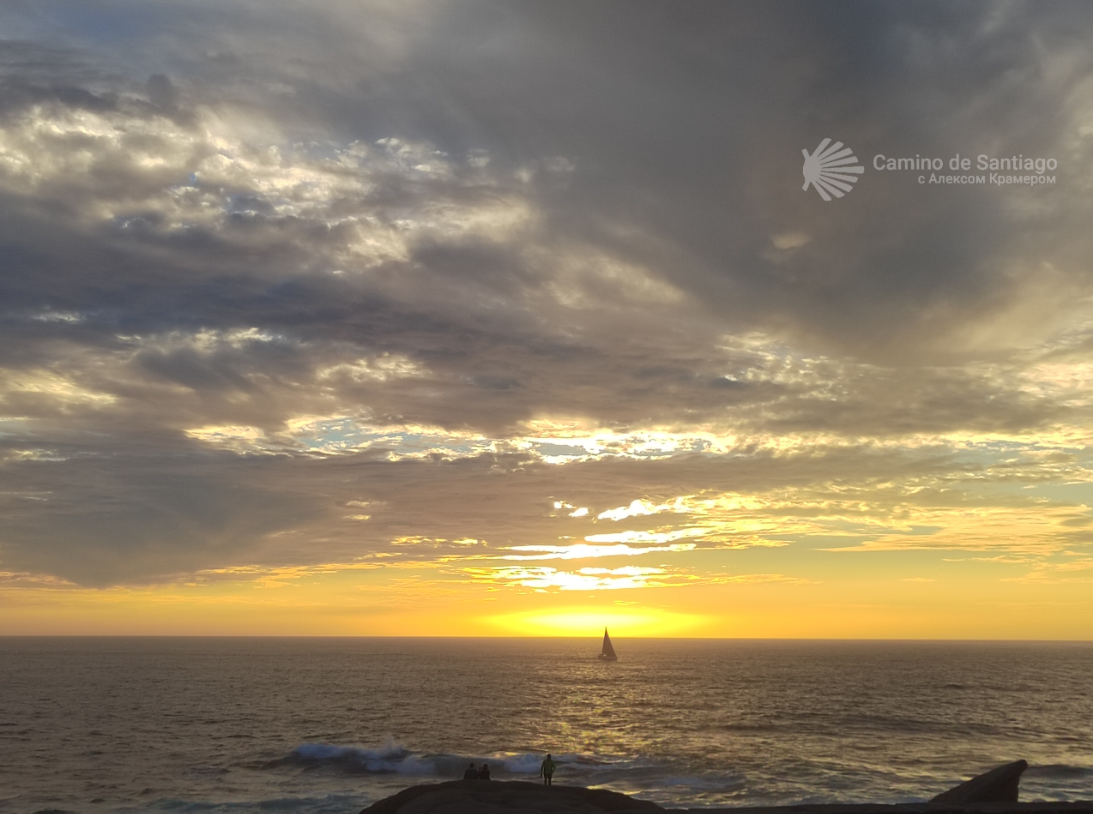 Закат на Атлантическом побережье