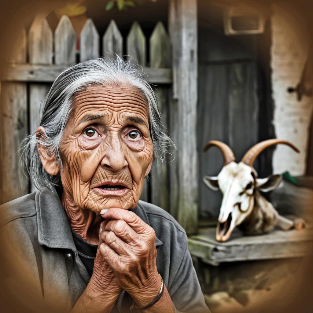 Череп козла: деревенский квест