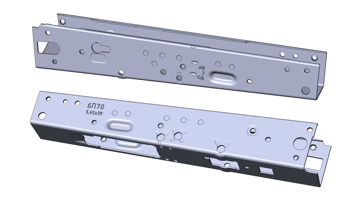 Ствольная коробка АК-12 (тип 1, тип 2)