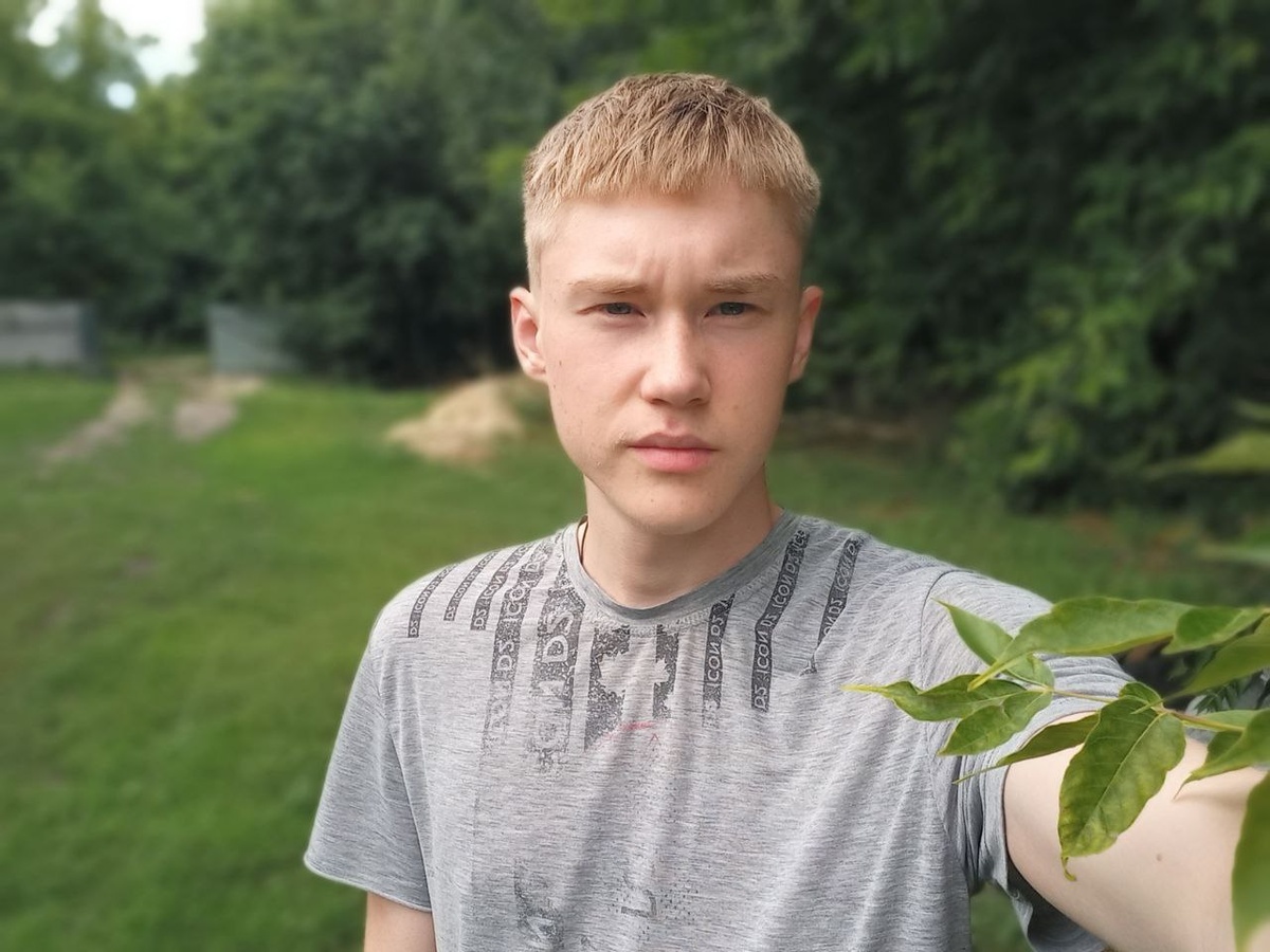 В любимой деревне!