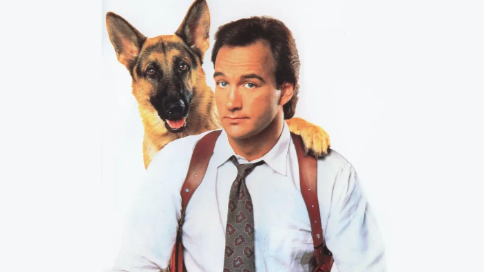 Джеймс Белуши в фильме К-9 Собачья работа 